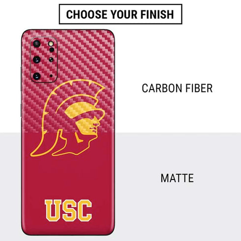 University of Southern California USC Gold Trojan Mascot Galaxy S20 Plus Skin